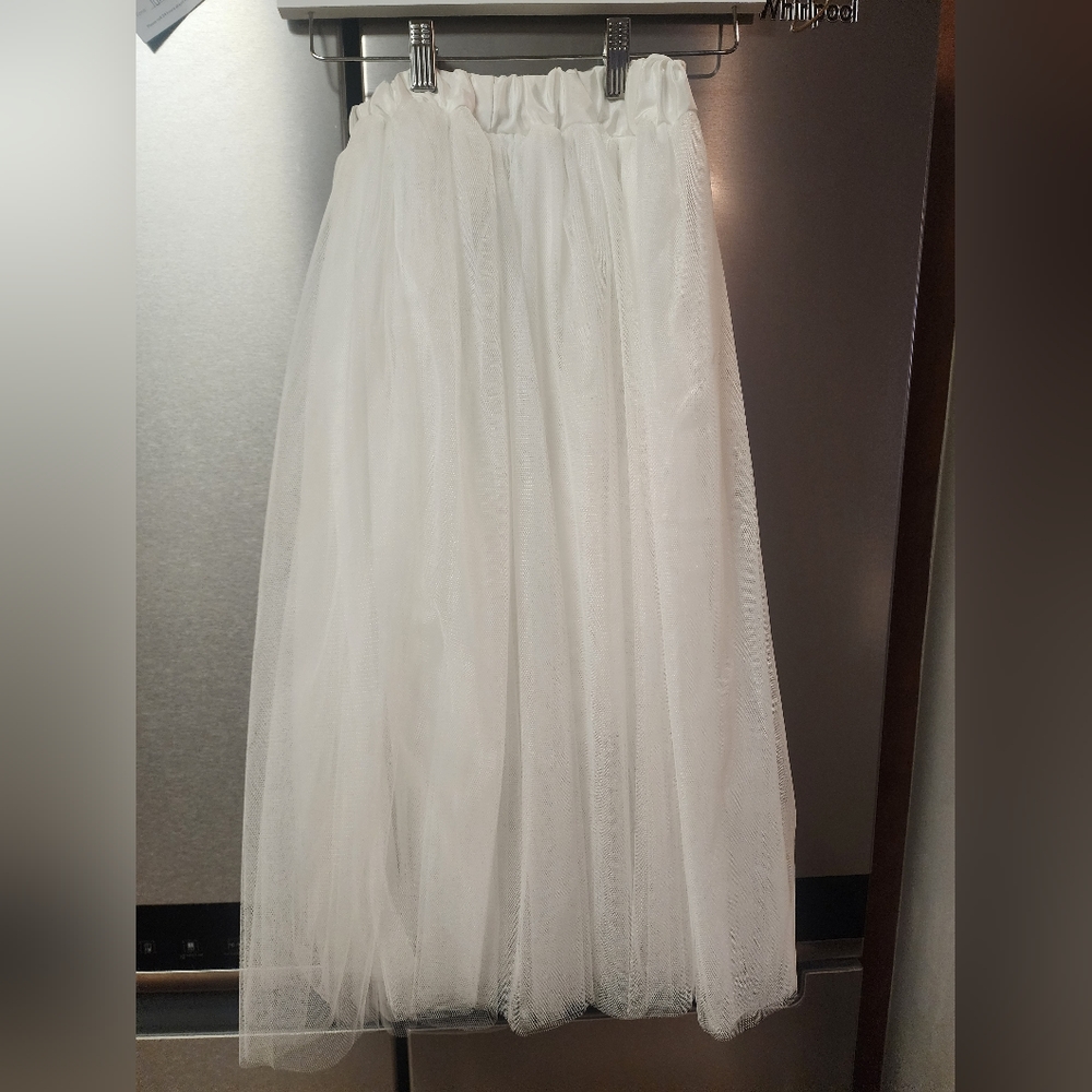 Tulle Skirt Midi Length - New
